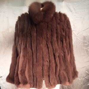 Luxurious Brown Fur Coat